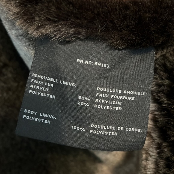 LAST CHANCE! Marc New York Black Jacket Removable Faux Fur Lining Mens - Picture 6 of 7